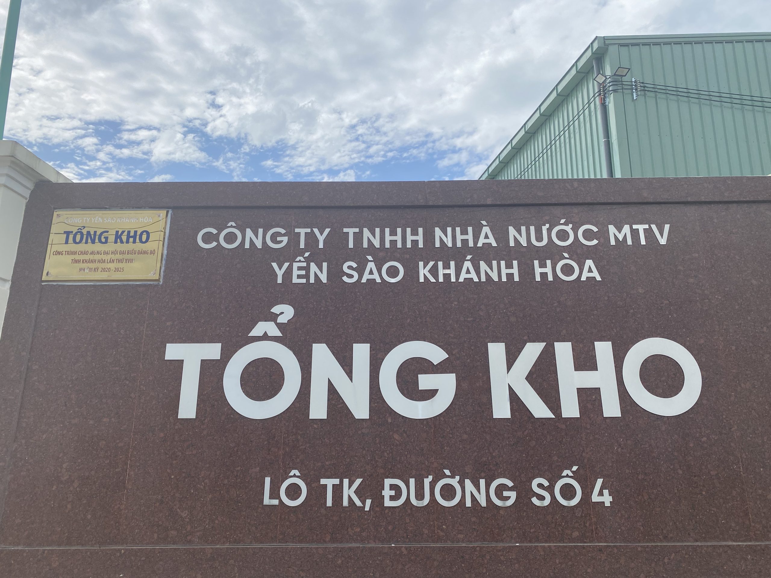 DỊCH VỤ CHO THUÊ KHO XÂY SẴN TẠI CỤM CÔNG NGHIỆP SÔNG CẦU, KHÁNH VĨNH, KHÁNH HÒA